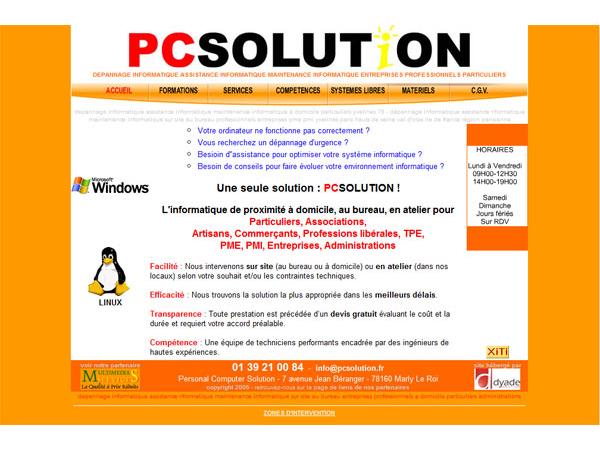 Assistance Depannage Maintenance Informatique PCSOLUTION