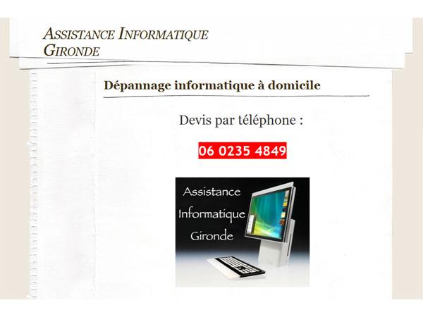 Assistance Informatique Gironde