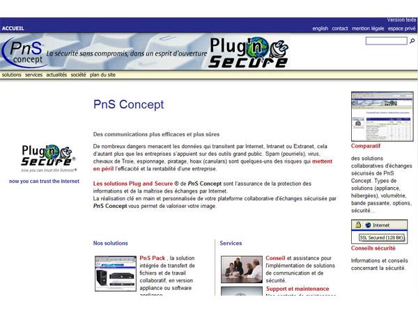 PnS Concept - Plug and Secure